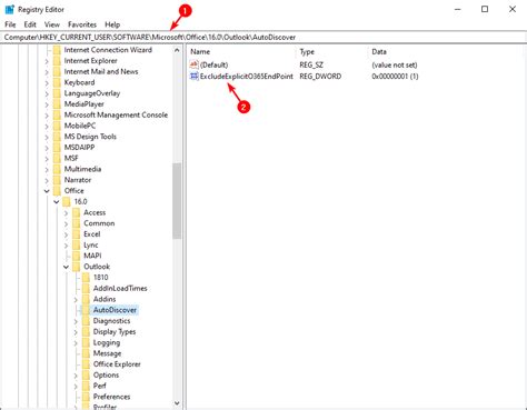 outlook 2016 not connecting to office 365|Registry hack to enable Outlook 2016 to connect to Office 365.